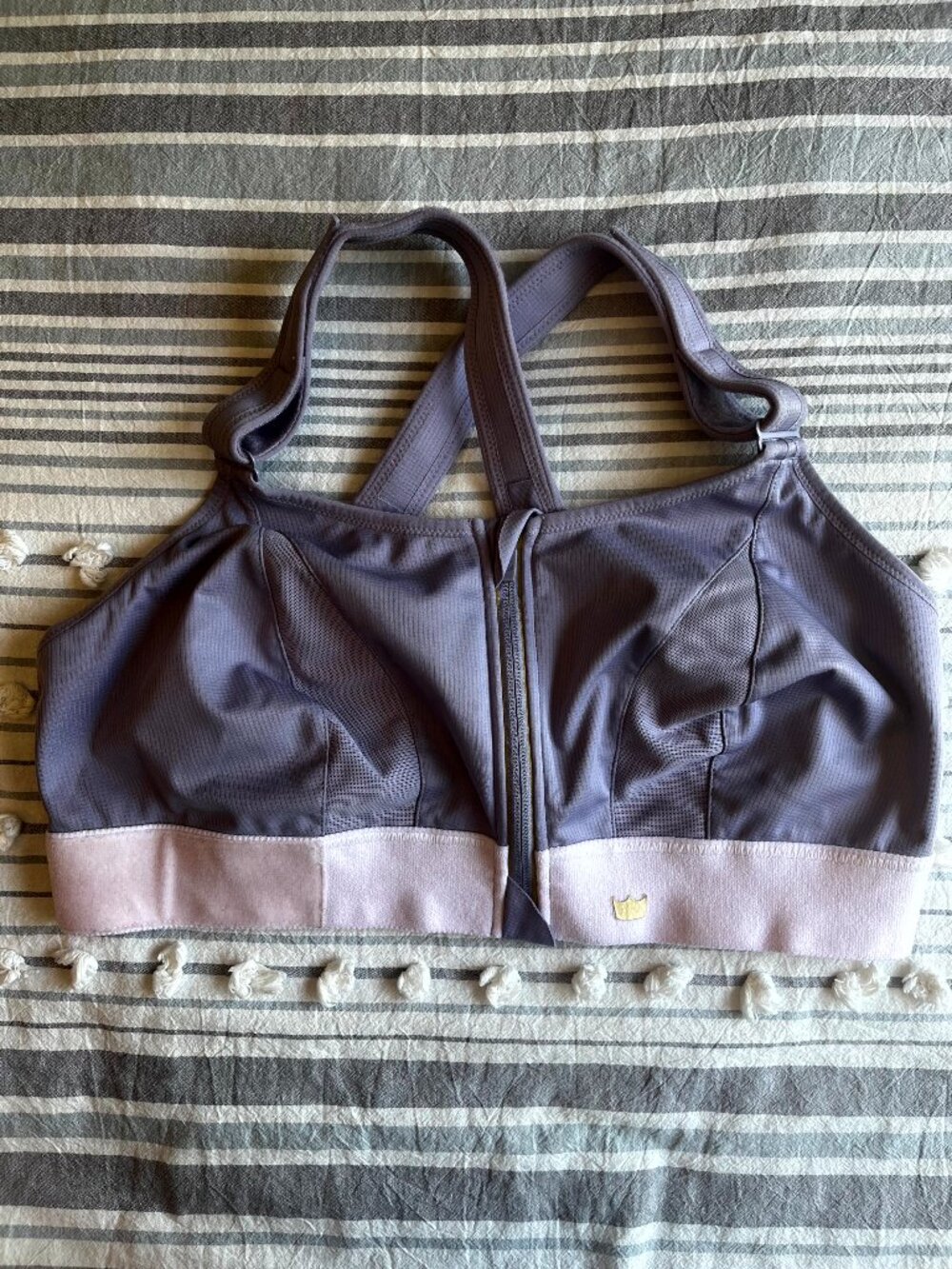 SHEFIT Ultimate Lavender Sports Bra in 3Luxe